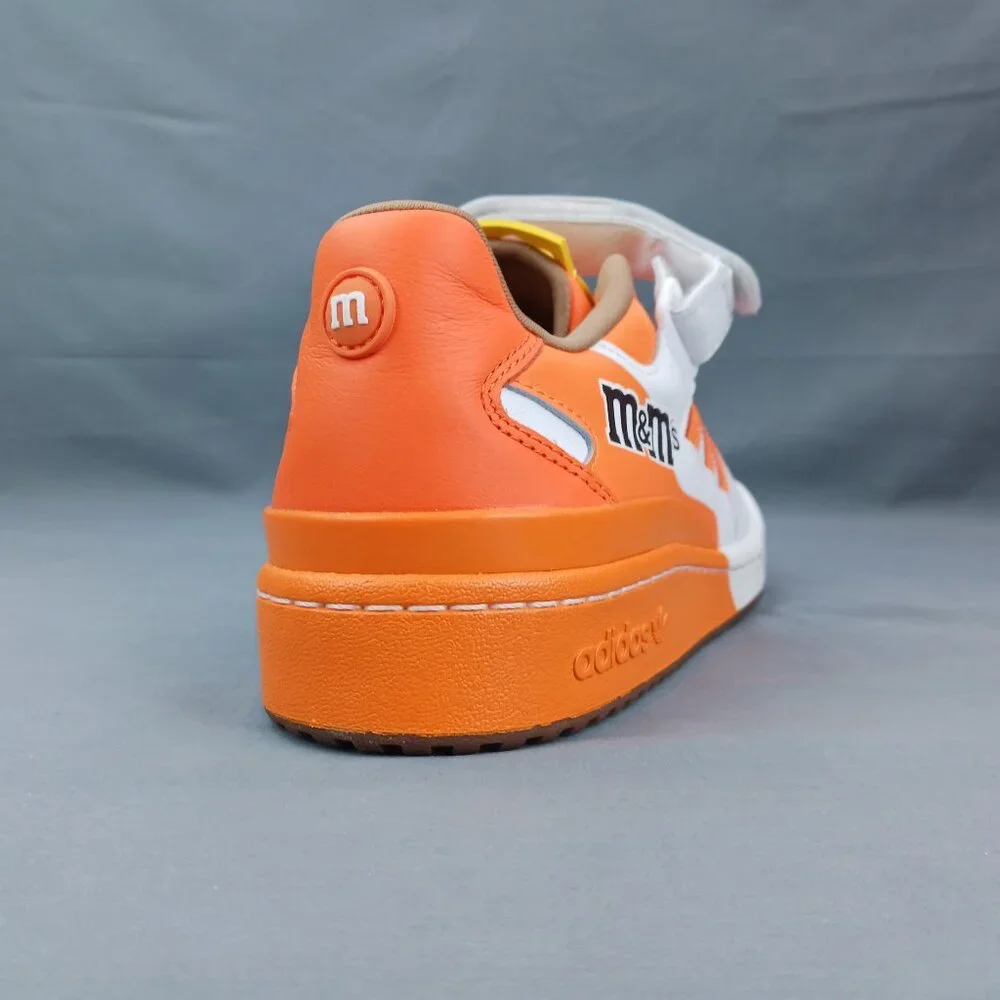 Adidas M&M's Forum Lo 84 Men's Shoes Orange White GY6315 Sizes 10-13